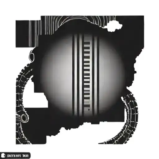 Bar code tattoo design idea