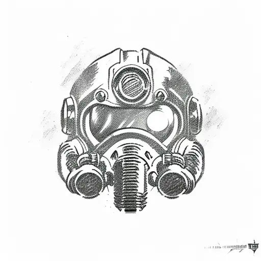 Fallout Brotherhood of steel tattoo  tattoo design idea