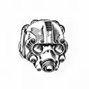 Fallout Brotherhood of steel tattoo  tattoo design idea