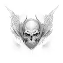 Samael tattoo design idea