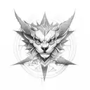 Samael tattoo design idea