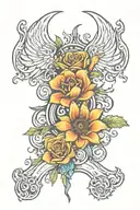 psalm 144:1 tattoo design idea