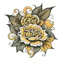 The name Iana   tattoo design idea