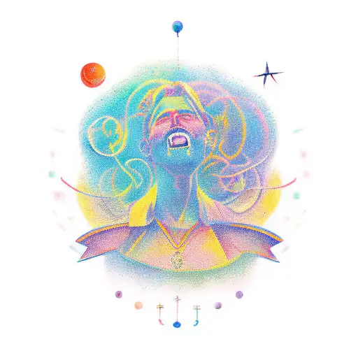 Let go Let God tattoo design idea