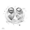 Gemini  tattoo design idea