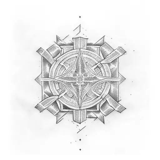 Triple Cross tattoo design idea