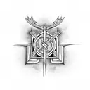 Triple Cross tattoo design idea