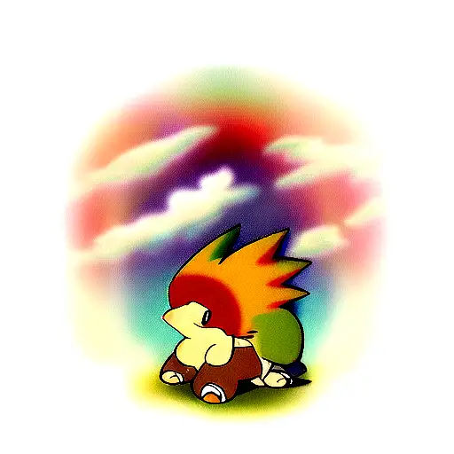 cyndaquil tattoo design idea
