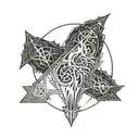 dark souls bonfire with darksign tattoo design idea