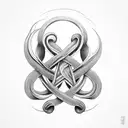 Infinity Symbol tattoo design idea