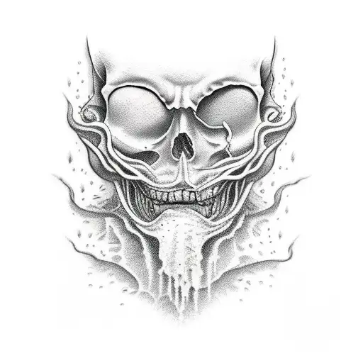 the river styx tattoo design idea