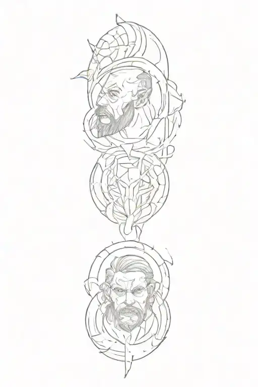 Brotherhood tattoo design idea