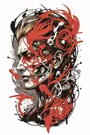 Bleach tattoo design idea