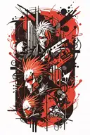 Bleach tattoo design idea