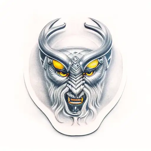Odin  tattoo design idea