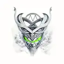 Odin  tattoo design idea