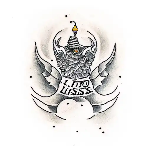 Tattoo inspired by the words  "But Still, Like Dust, I Rise"  tattoo design idea