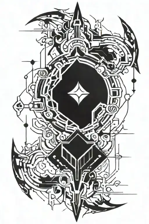 warframe  tattoo design idea