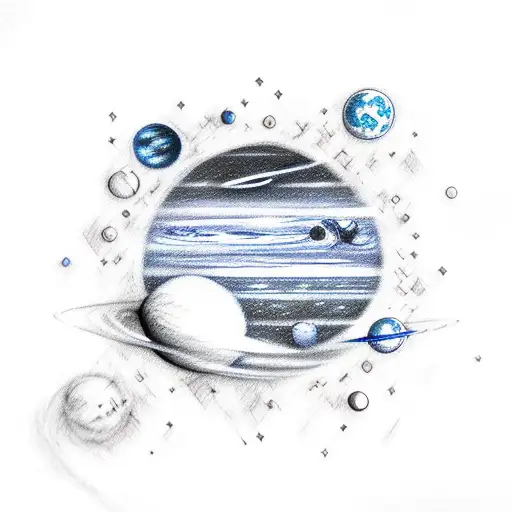 pale blue dot, Carl sagan, voyager tattoo design idea