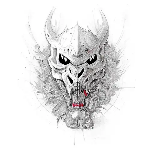 like bikers, but with a new twist, more aggressive. tattoo design idea