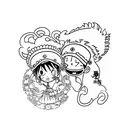 luffy and boa hancock romantic tattoos tattoo design idea