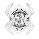 avatar four elements tattoo design idea