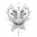 i am a very attractive autistic and episode 21 years old with bipolar disorder tattoo design idea