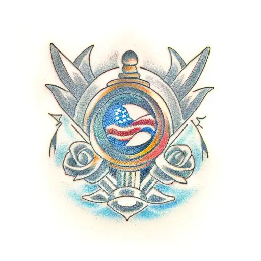 wooden spoon  tattoo design idea