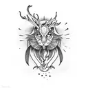 brother sister matching tattoo design idea