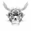 army future tattoo design idea