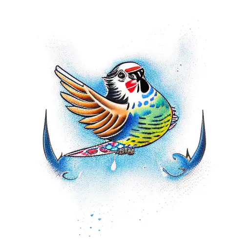 Buy Bird Tattoo Online In India - Etsy India