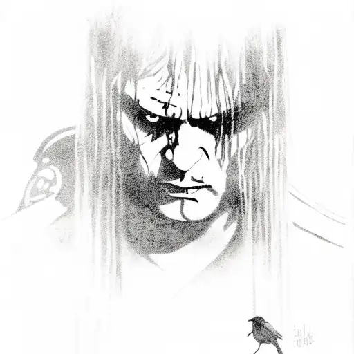 the movie the crow with tekst: Victims arent we all tattoo design idea