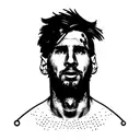 leo messi tattoo design idea
