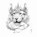 paz mental tattoo design idea