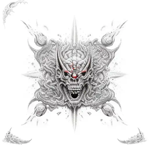 chaos tattoo design idea