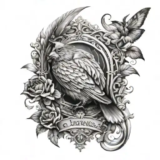 The Name Adonis Cage Design: Starting tattoo design idea
