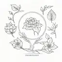 Denim tattoo design idea