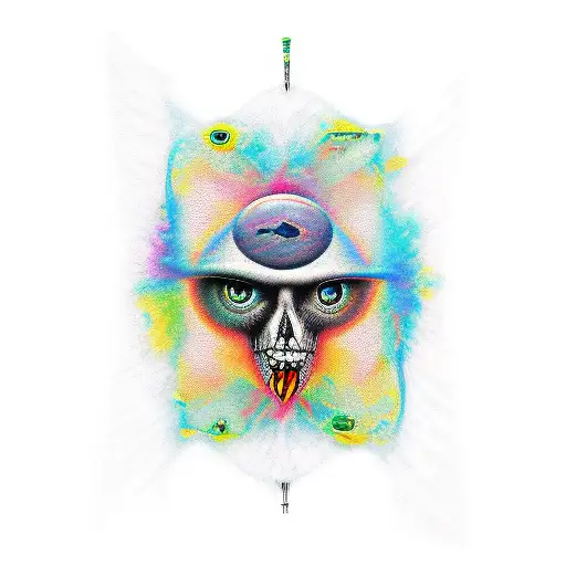 schizophrenia tattoo design idea