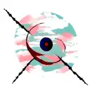 sharingan eye with clouds tattoo design idea