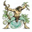 Tarzan tattoo design idea