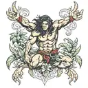 Tarzan tattoo design idea
