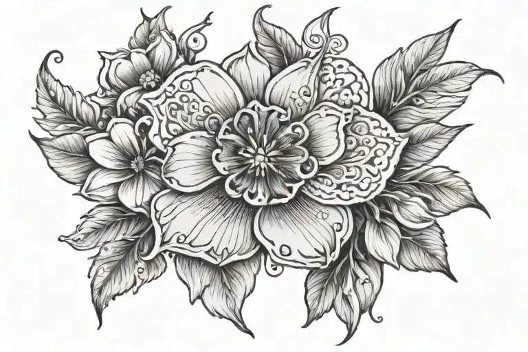 Alejandra tattoo design idea