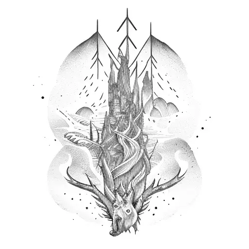 looking for Alaska  tattoo design idea