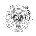 TECH DIVING tattoo design idea