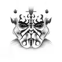 star wars darth maul tattoo design idea