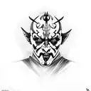 star wars darth maul tattoo design idea