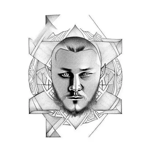 ragnar lothbrok tattoo design idea