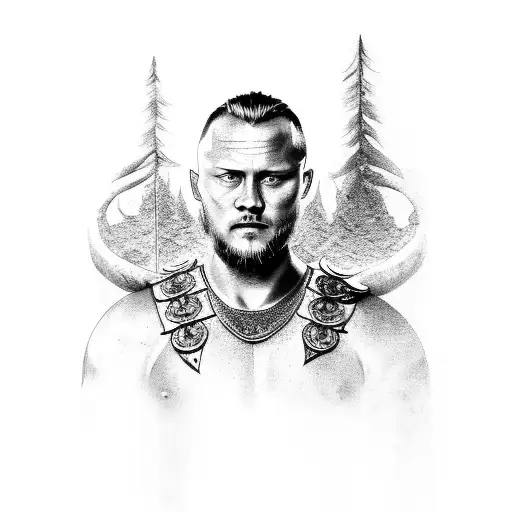 ragnar lothbrok tattoo design idea