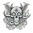 cure 2000 1994 tattoo design idea