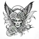 cure 2000 1994 tattoo design idea